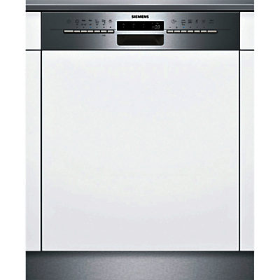 Siemens SN56M531GB Semi-integrated Dishwasher, Stainless Steel Siemens SN56M531GB Semi-integrated Dishwasher, Stainless Steel